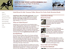 Tablet Screenshot of bestinthewestgaitedhorses.com